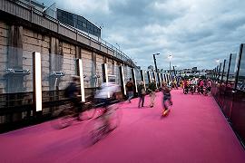 La nuova pista ciclabile rosa della Nuova Zelanda