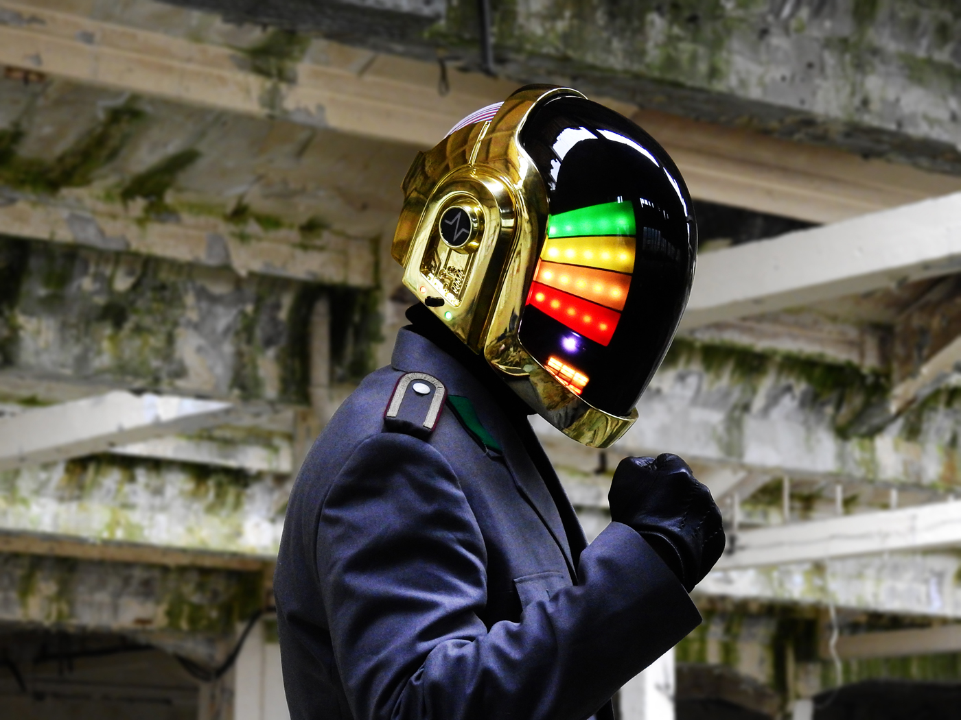 L’elmetto dei Daft Punk fai da te