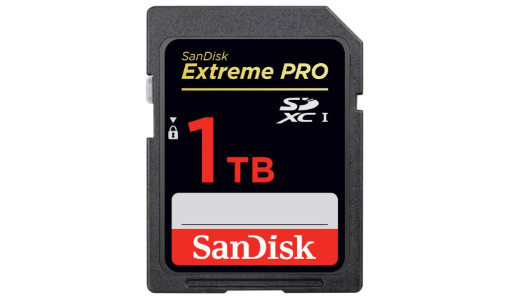 SanDisk, arriva la prima SD da 1TB