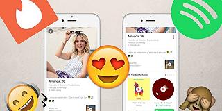 Tinder aggiunge l’integrazione con Spotify