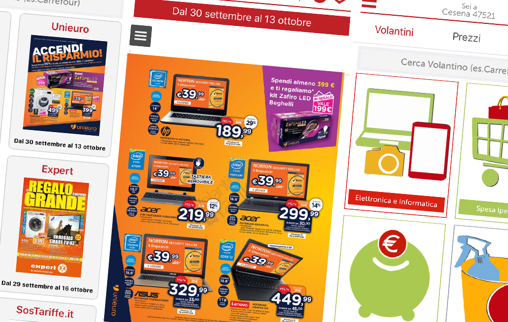 VolantinoFacile confronta i volantini delle offerte e confronta i prezzi