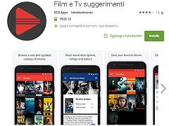 Film e Tv suggerimenti, l’app per scegliere cosa guardare