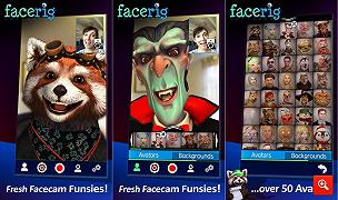 FaceRig, l’app per trasformarsi in personaggi di fantasia