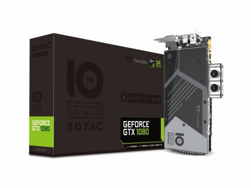 Zotac, arriva una GeForce GTX 1080 con raffreddamento a liquido