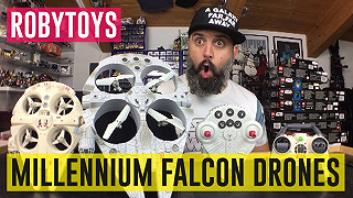 Millennium Falcon Drones #RobyToys