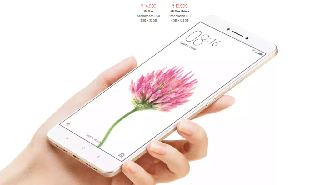 Xiaomi Mi Max Prime annunciato ufficialmente