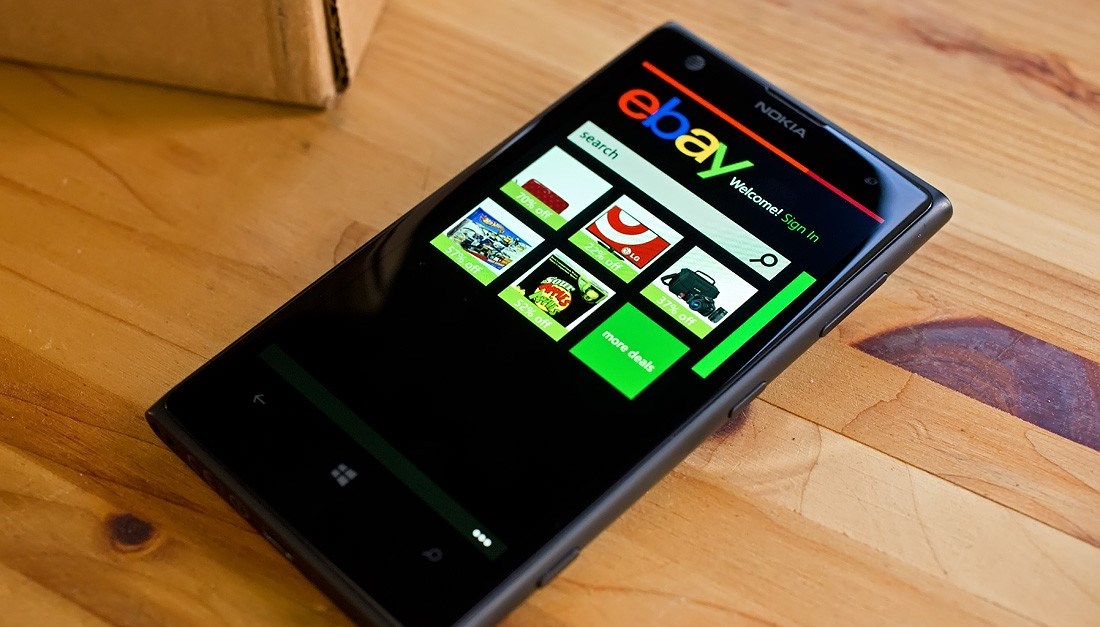 Ebay, l'app abbandona Windows Phone