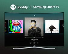 Spotify, l’app si aggiorna sugli Smart Tv Samsung