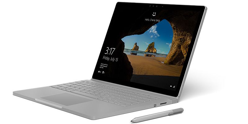 Microsoft presenta Surface Book i7