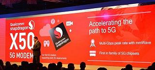 Qualcomm Snapdragon X50, presentato il nuovo modem 5G