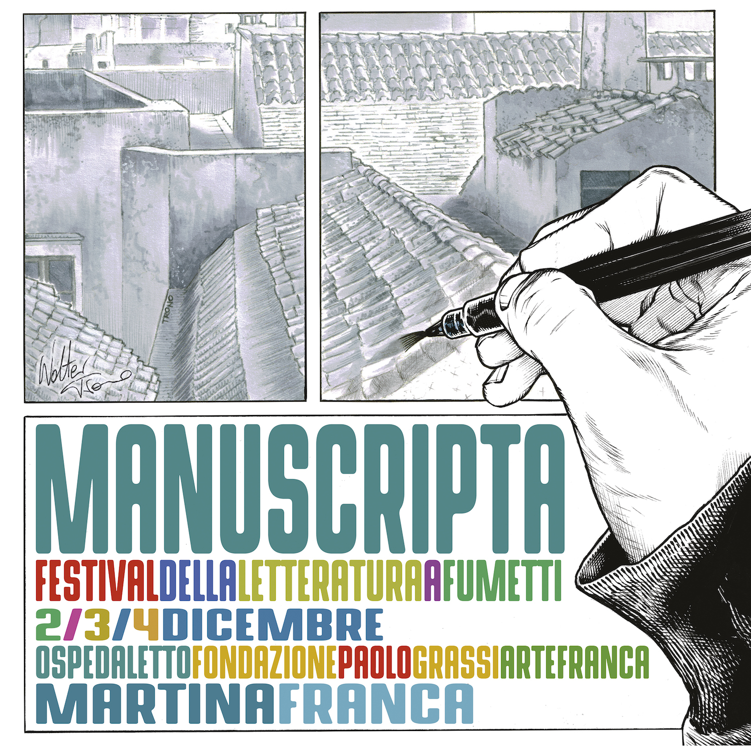 Manuscripta 2016: Festival della letteratura a fumetti
