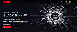 Netflix, la pubblicità di Black Mirror con Adblock