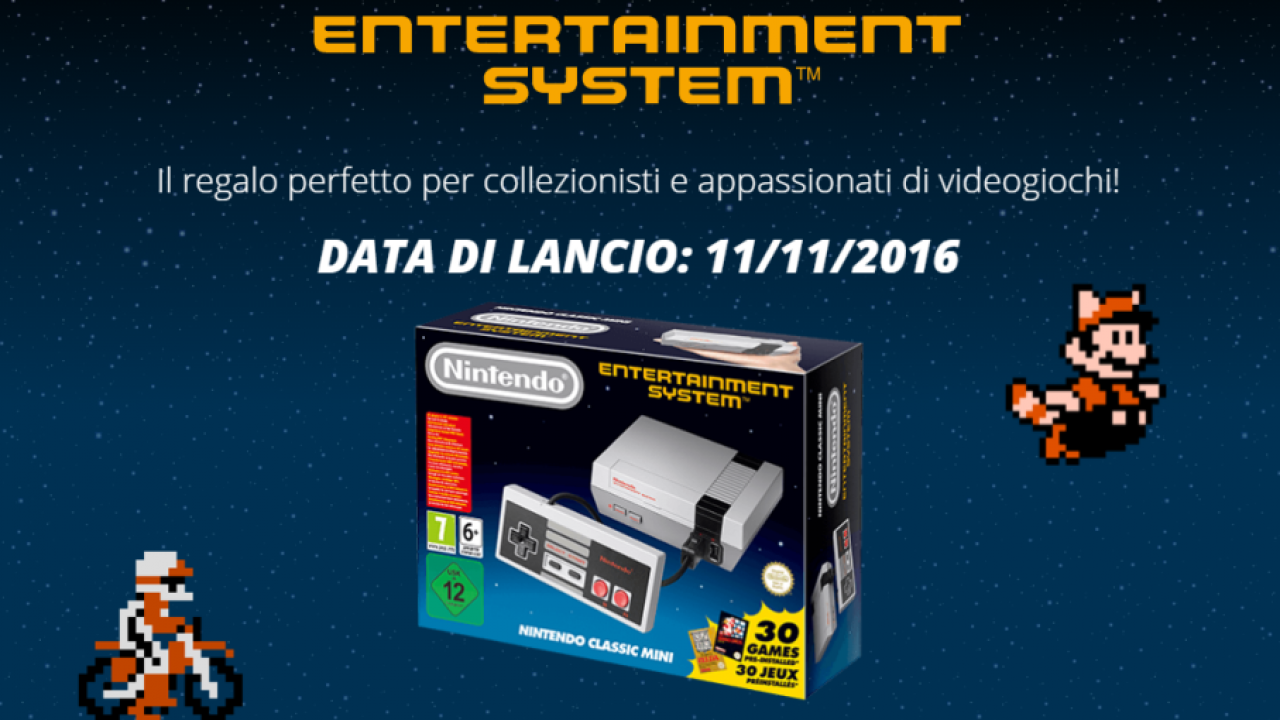 Nintendo NES Classic Mini, trapelate le specifiche tecniche