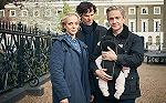 Sherlock S04, nuove immagini dal set: il detective diventa “zio”