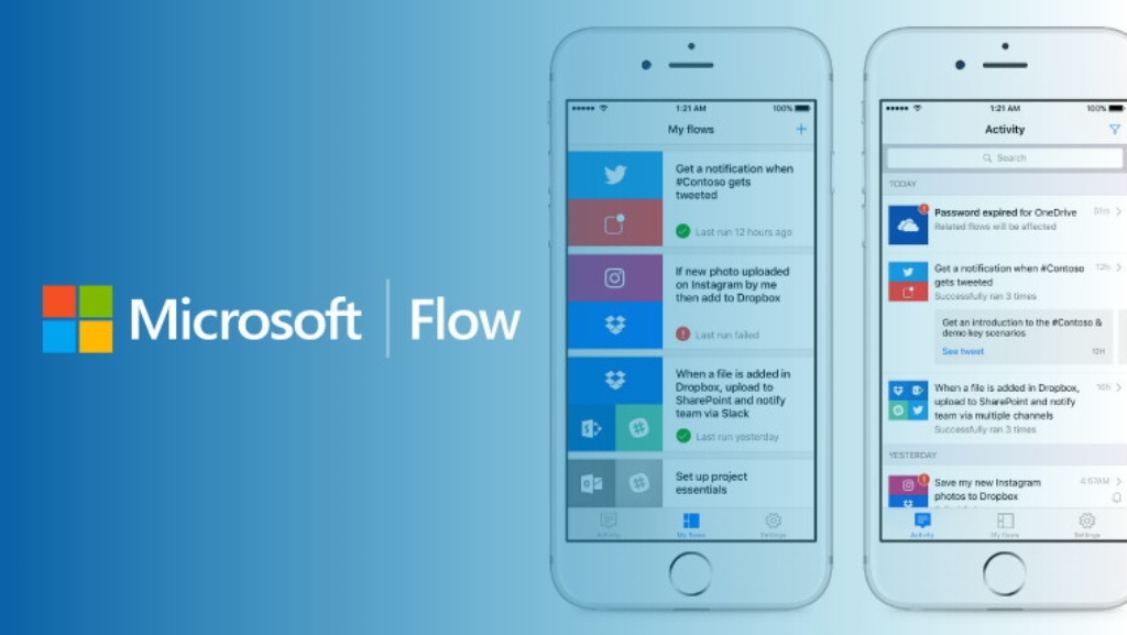 Microsoft Flow si aggiorna con nuovi servizi