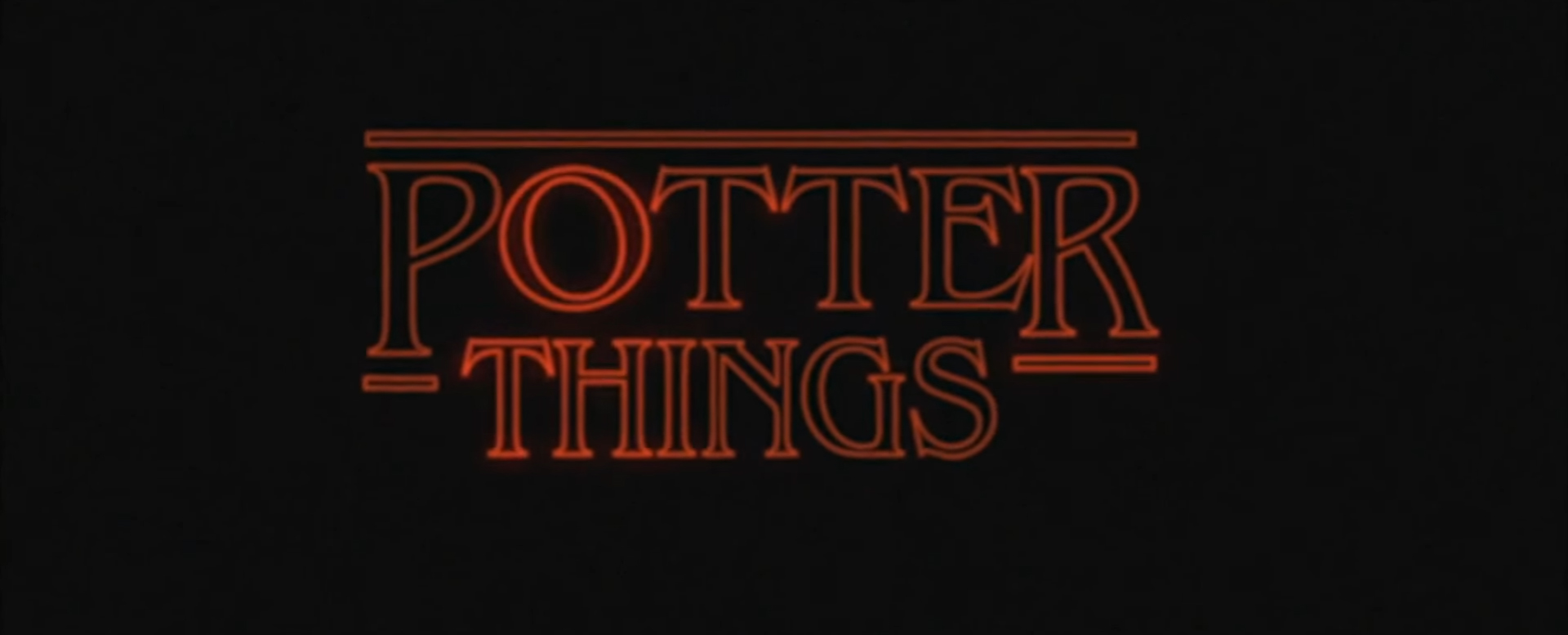 Harry Potter VS Stranger Things, il mash-up finale