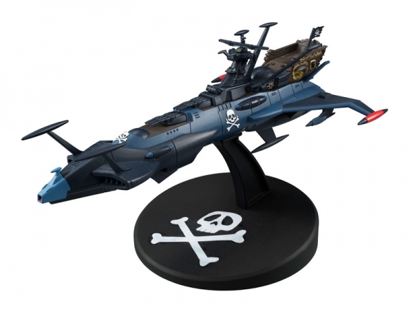 Cosmo Fleet Special Space Pirate Captain Harlock Space Pirate Battleship Arcadia Figure