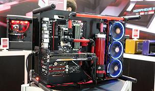 Raijintek Paean: case dual chamber con vetro temprato