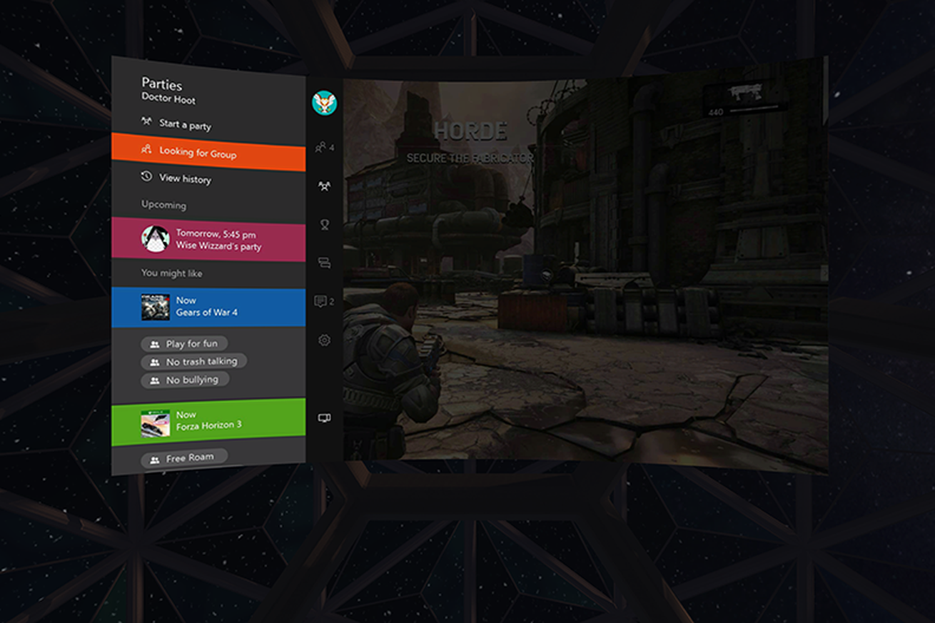 Xbox One, da dicembre i videogiochi in streaming su Oculus Rift