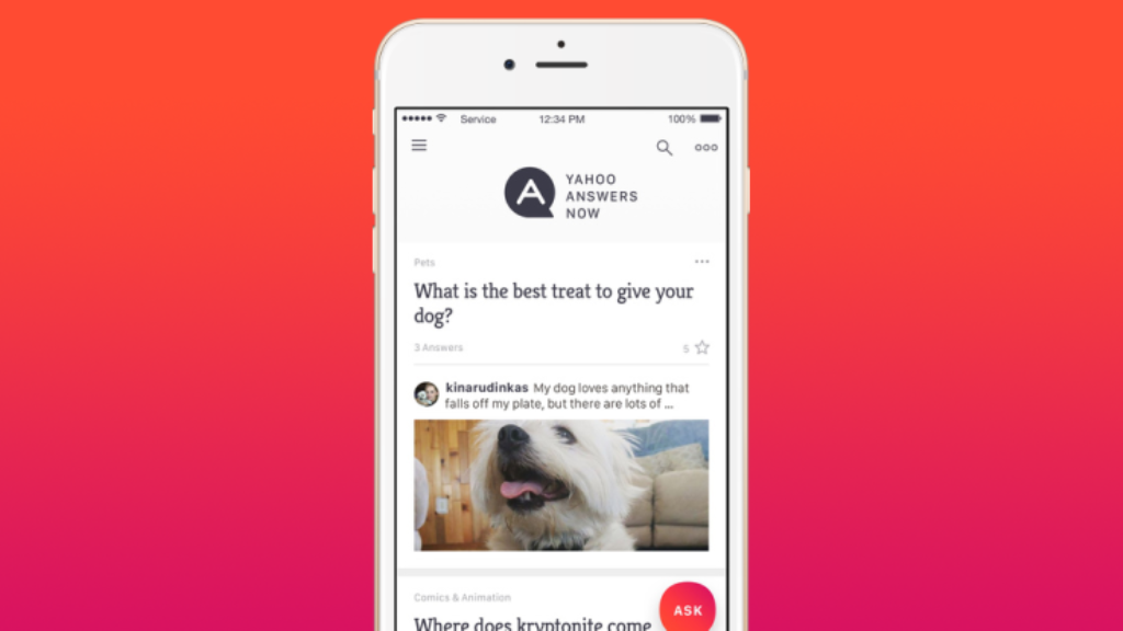 Yahoo Answer, l'app per Android e iOS