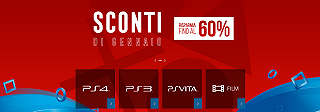 PlayStation Store, gli sconti di gennaio