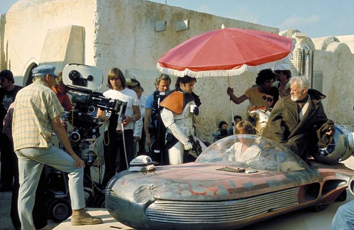 Sul set di Tatooine in Tunisia