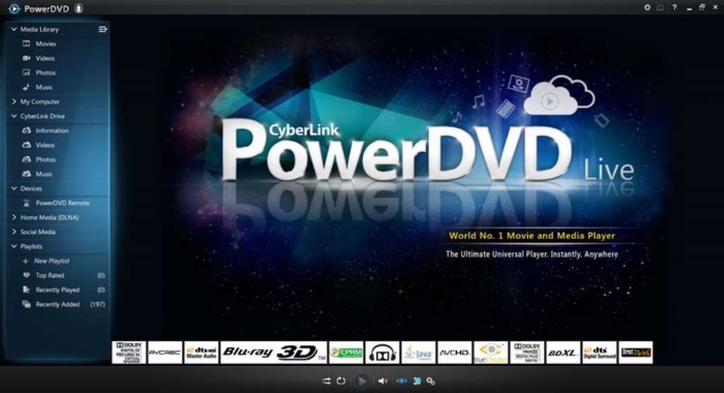PowerDVD, annunciato il supporto ai Blu-Ray 4K