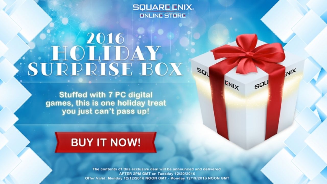 Square Enix Holiday Surprise Box 2016
