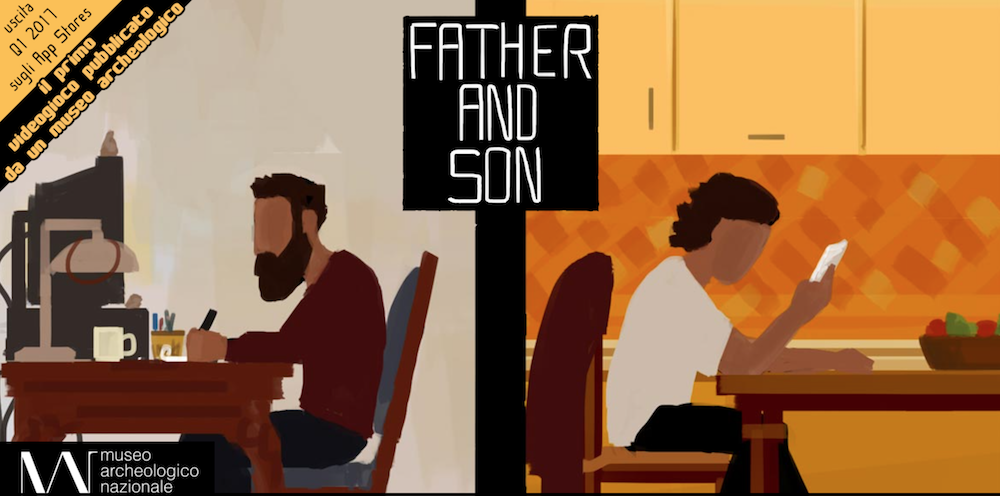 Father and Son, il gioco realizzato dal Museo Archeologico di Napoli