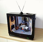 La TV anni 80 fatta in Lego di Primoz Mlakar