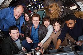 Han Solo: il cast riunito nella prima foto dello spin-off