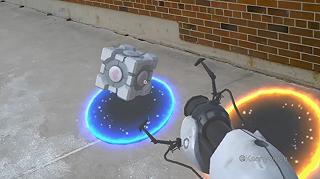 Portal, la demo fan made per HoloLens