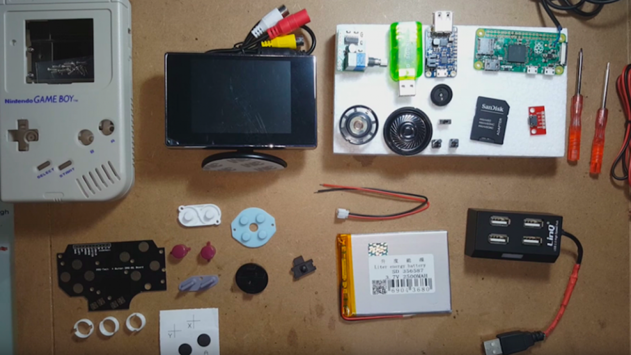 Tutorial: come costruire un Game Boy con un Raspberry Pi Zero