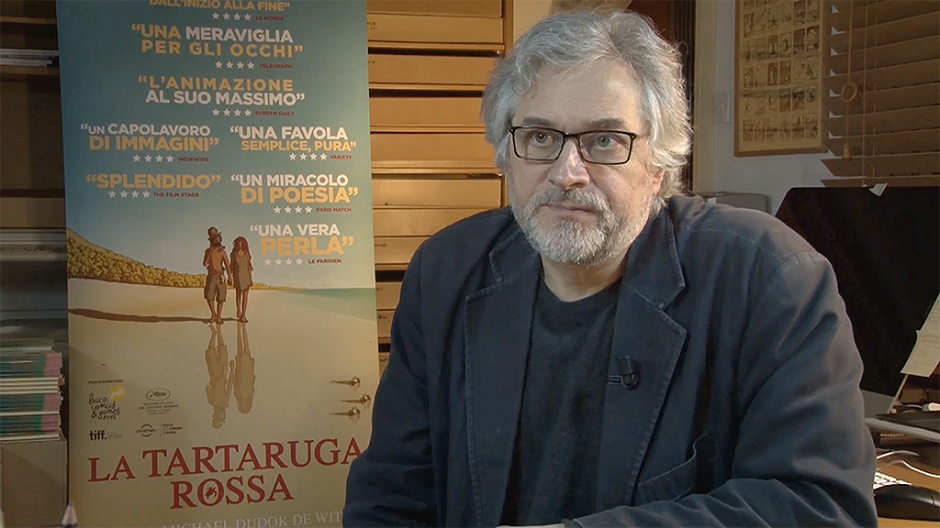 La Tartaruga Rossa: video intervista al regista Michaël Dudok de Wit