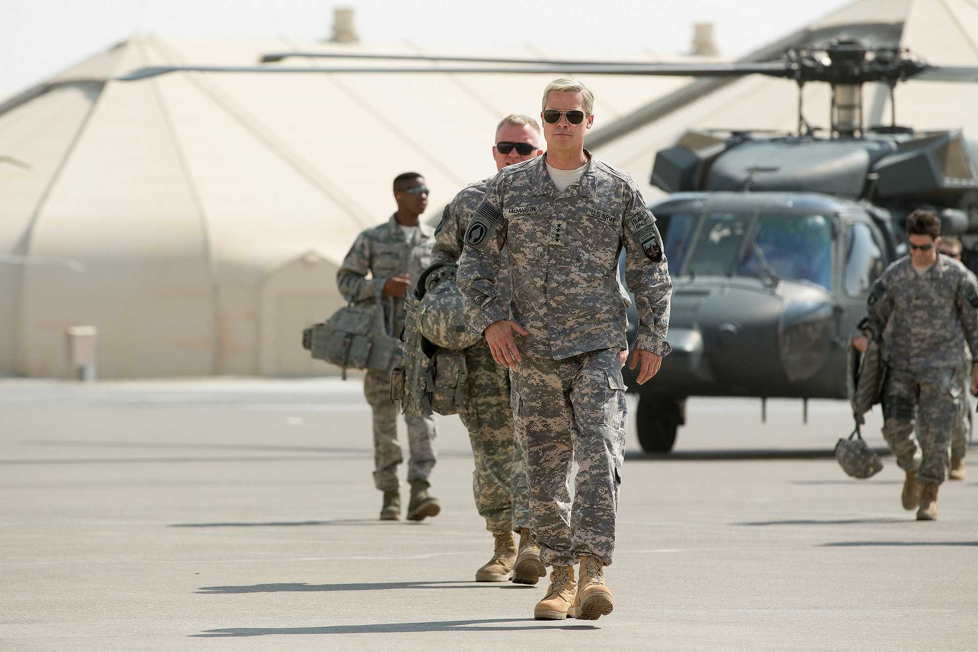War Machine: arriva il trailer e le nuove foto della serie Netflix con Brad Pitt