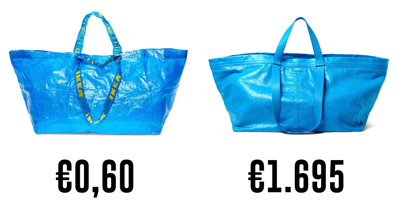 La risposta di Ikea alla borsa di Balenciaga da 1700 euro