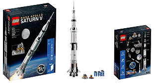 21309 NASA Apollo Saturn V: il nuovo Lego Ideas è alto un metro