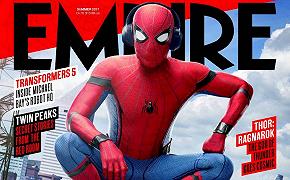 Spider-Man: Homecoming sulla copertina di Empire