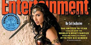 La copertina di Entertainment Weekly con Wonder Woman