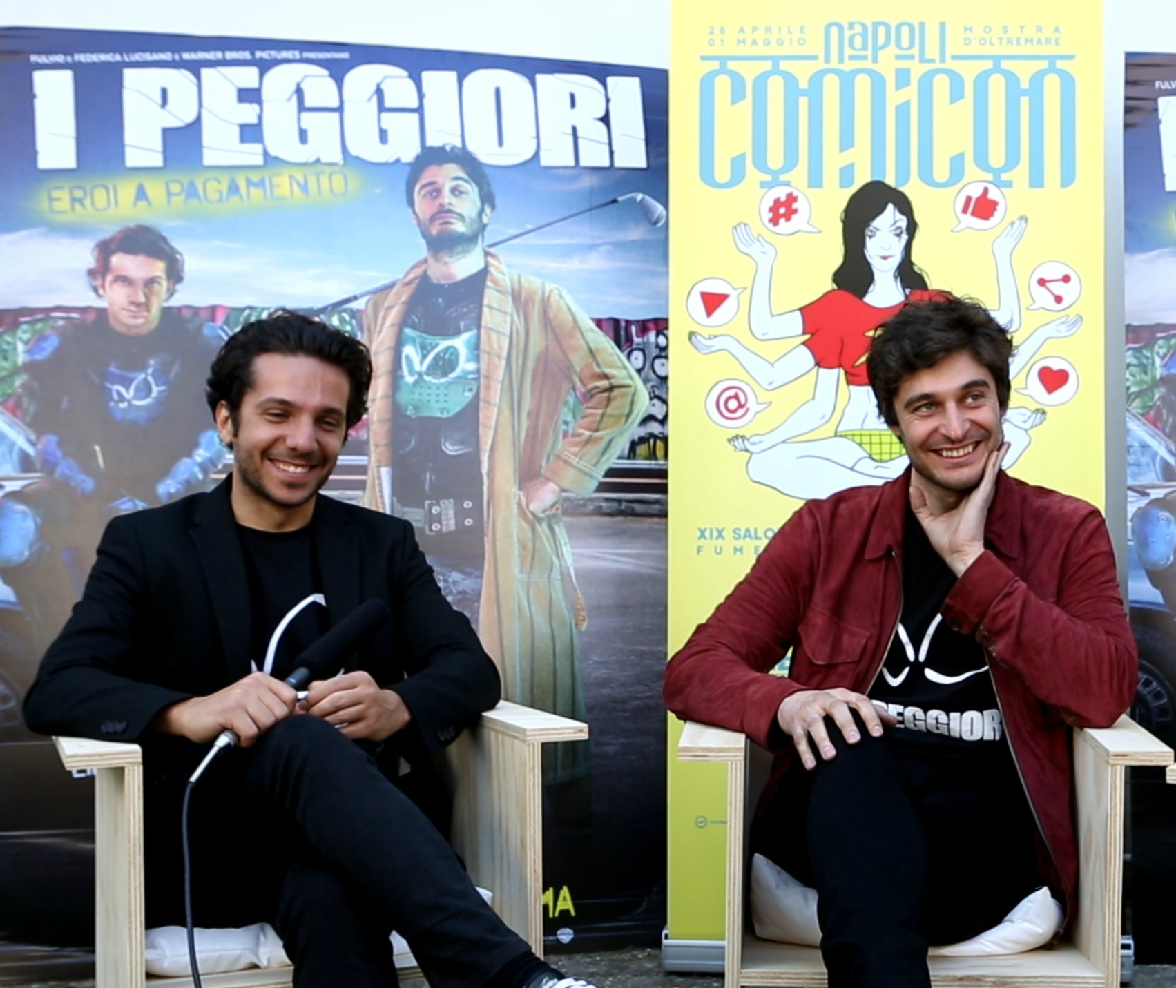 I Peggiori: intervista a Lino Guanciale e Vincenzo Alfieri, eroi per necessità