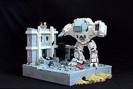 Guerra in strada LEGO