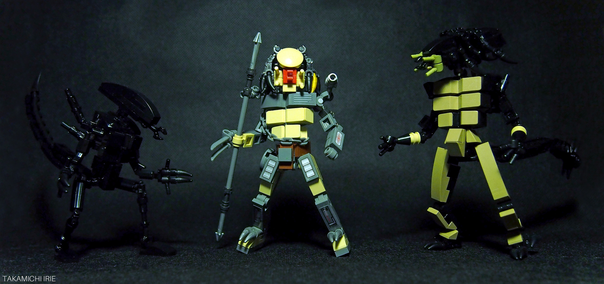 La famiglia Predalien LEGO al completo