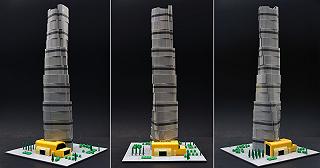 Shanghai Tower in versione LEGO