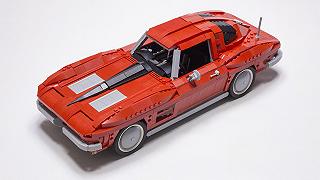 Stingray Corvette 1963 in versione LEGO