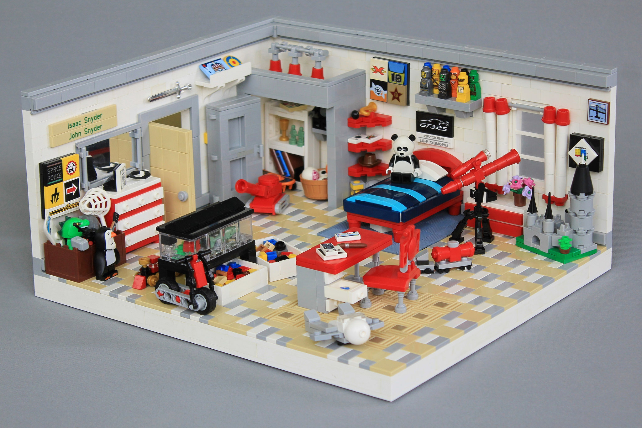 La stanza del ragazzo LEGO