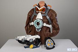 Cosplay di Tracer in LEGO