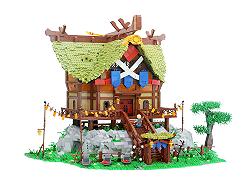 La casa Impa di Zelda: Breath of the Wild ricreata in LEGO