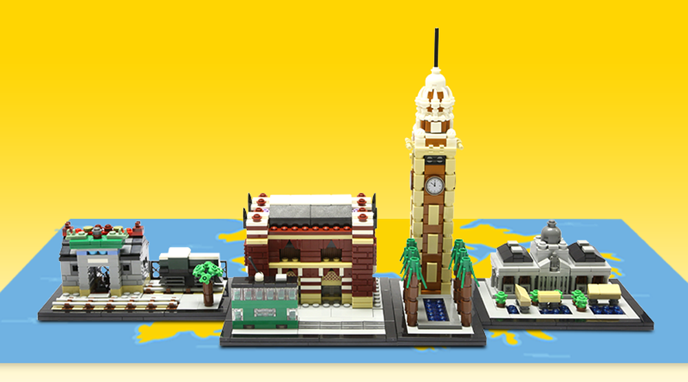 lego architecture hong kong