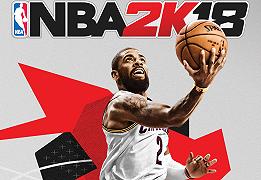 Kyrie Irving per la copertina di NBA 2K18