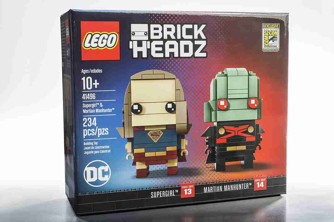 comiccon brickheadz dc